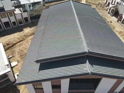 古建筑高分子小青瓦筒瓦