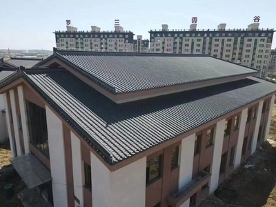 古建筑高分子小青瓦筒瓦